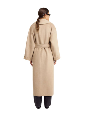 By Malene Birger Trullem Coat Grey/Brown Melange