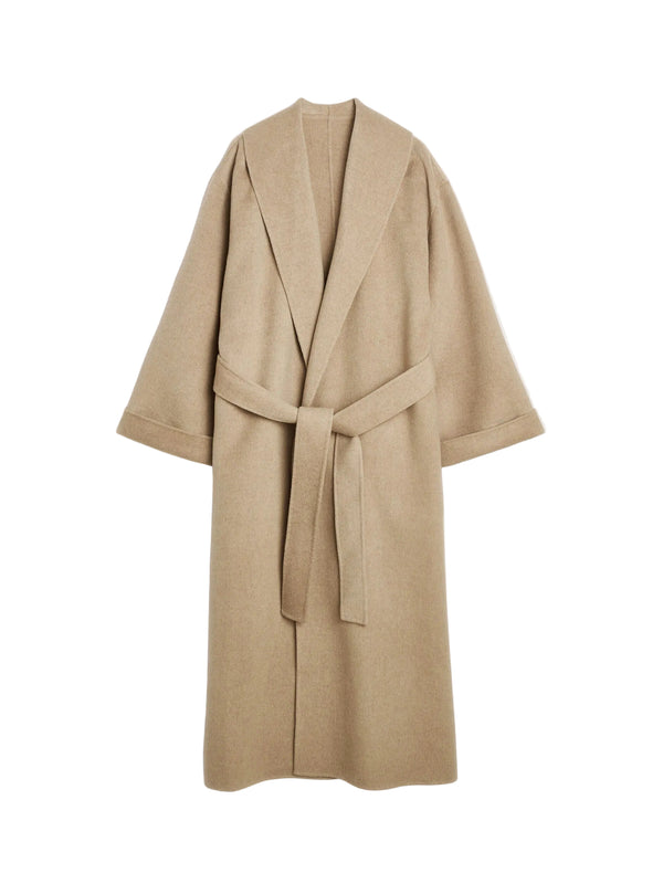 By Malene Birger Trullem Coat Grey/Brown Melange