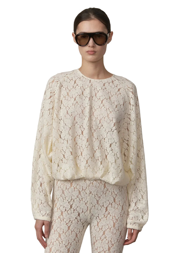Herskind Caterina-blouse, gebroken wit