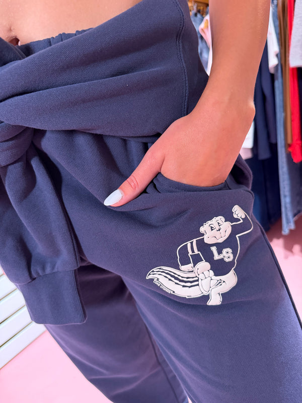 Love Stories Intimates Donna Trackpants Dark Blue