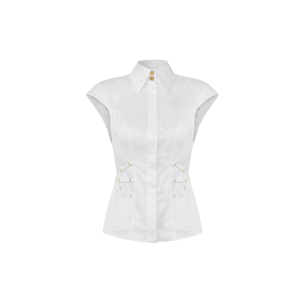 Elisabetta Franchi Blouse Bianco - My Store