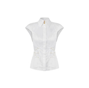 Elisabetta Franchi Blouse Bianco - My Store