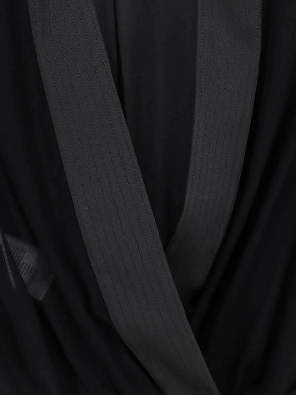 Elisabetta Franchi Body With Satin Revers Nero - HEARTS Zandvoort