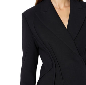 Elisabetta Franchi Coat Nero - HEARTS Zandvoort