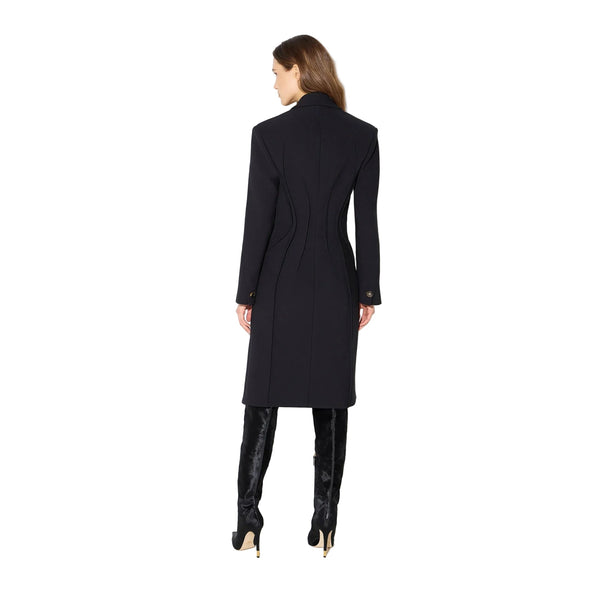 Elisabetta Franchi Coat Nero - HEARTS Zandvoort