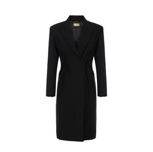 Elisabetta Franchi Coat Nero - HEARTS Zandvoort