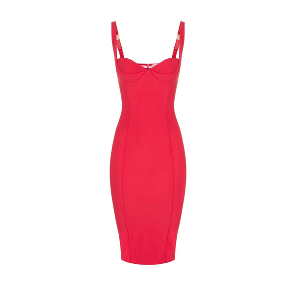 Elisabetta Franchi Dress Red - HEARTS Zandvoort