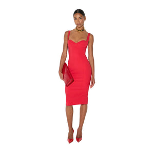 Elisabetta Franchi Dress Red - HEARTS Zandvoort