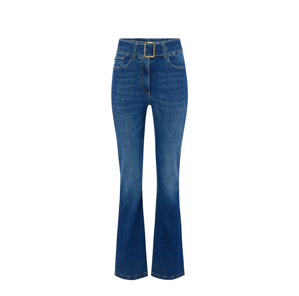 Elisabetta Franchi Jeans With Belt - HEARTS Zandvoort