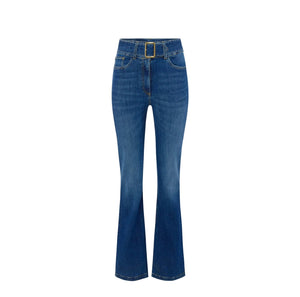 Elisabetta Franchi Jeans With Belt - HEARTS Zandvoort