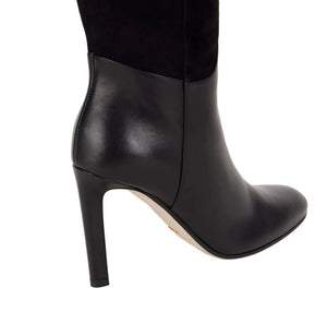 Elisabetta Franchi Leather Boots Nero - HEARTS Zandvoort