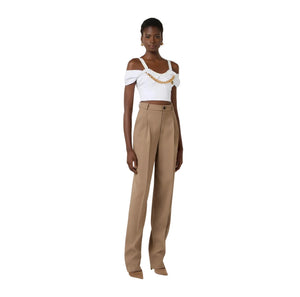 Elisabetta Franchi Pants Argilla - My Store