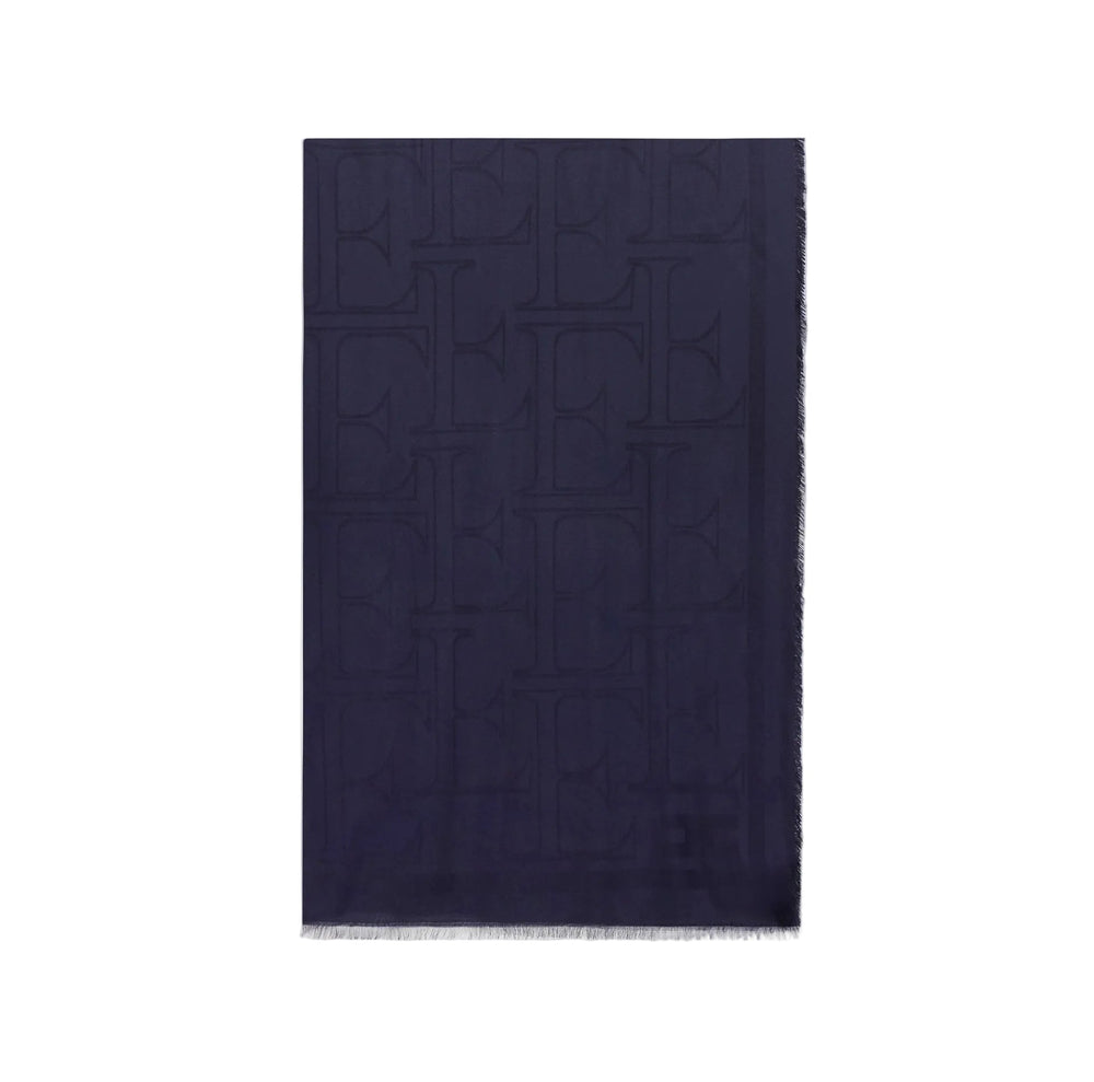 Elisabetta Franchi Scarf Midnight Blue - HEARTS Zandvoort