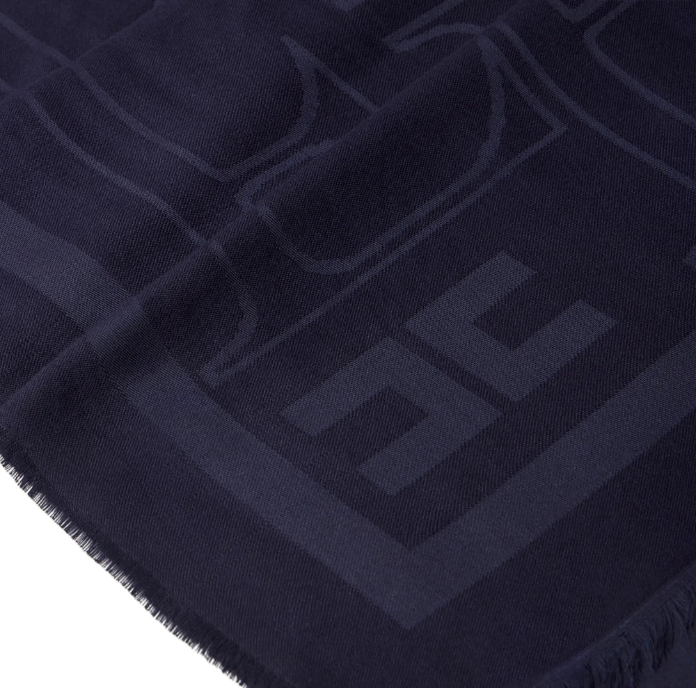 Elisabetta Franchi Scarf Midnight Blue - HEARTS Zandvoort