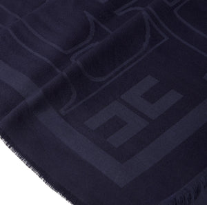 Elisabetta Franchi Scarf Midnight Blue - HEARTS Zandvoort