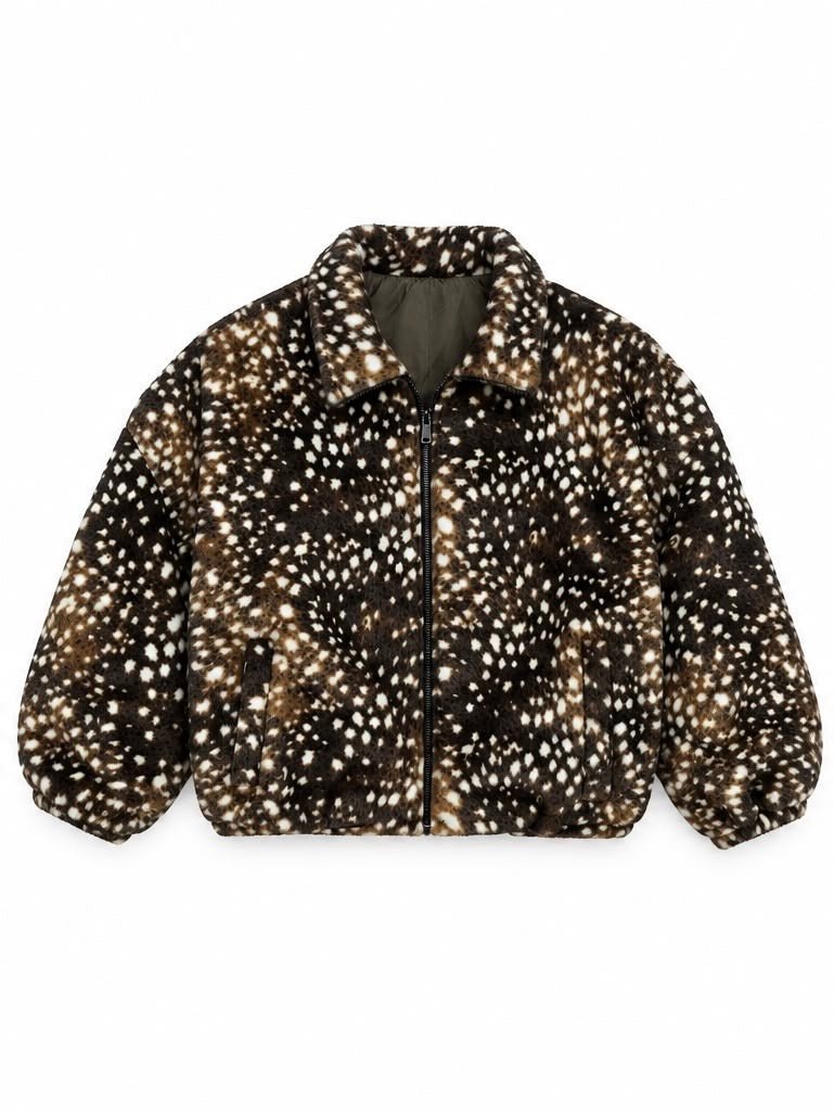 Hearts Jas Bambi Print Bruin - HEARTS Zandvoort
