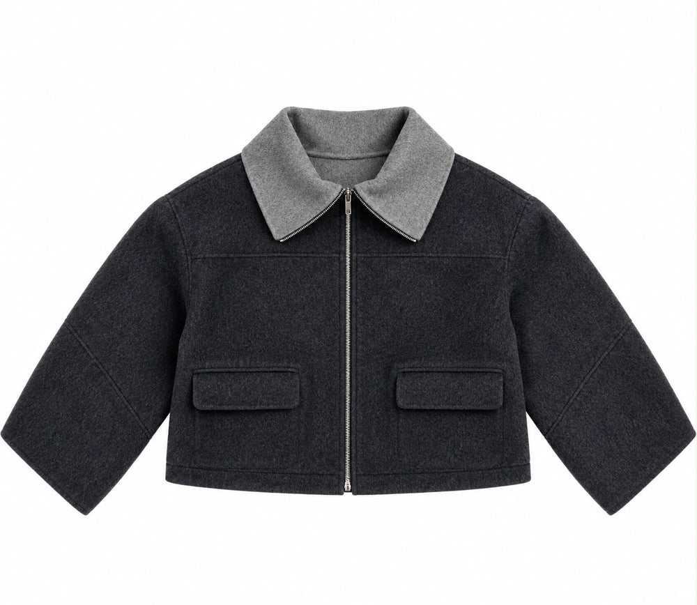 Hearts Jas Met Kraag Grijs - HEARTS Zandvoort