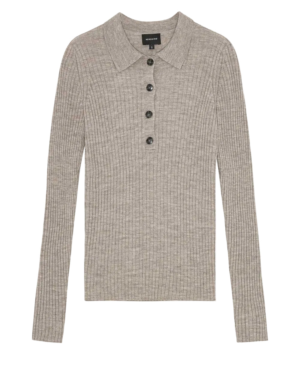 Herskind Cadee Polo Light Taupe - HEARTS Zandvoort