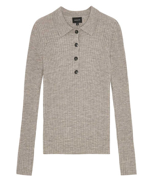 Herskind Cadee Polo Light Taupe - HEARTS Zandvoort
