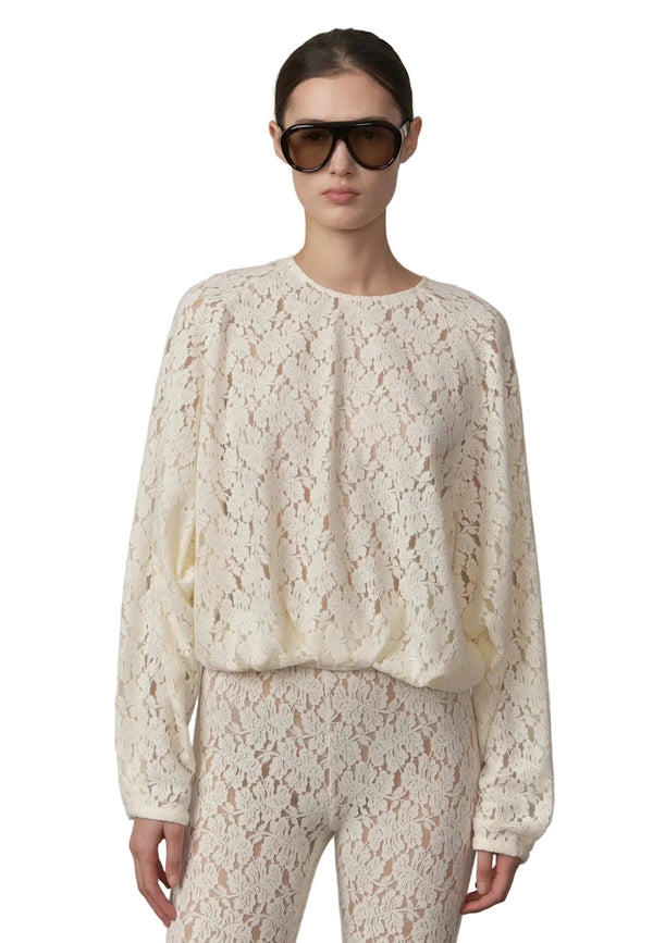 Herskind Caterina Blouse Off White - HEARTS Zandvoort