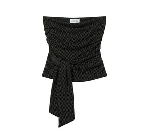 Herskind Molly Top Polka Black - HEARTS Zandvoort