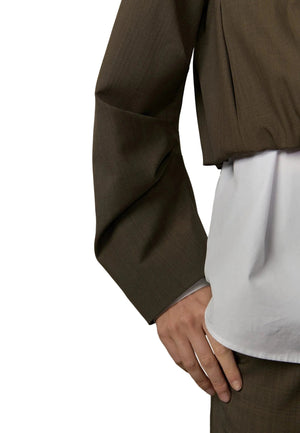 Herskind Stella Jacket Khaki - HEARTS Zandvoort