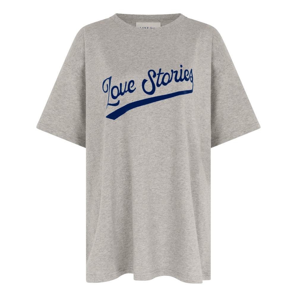 Love Stories Intimates Alba Shirt Grey - HEARTS Zandvoort