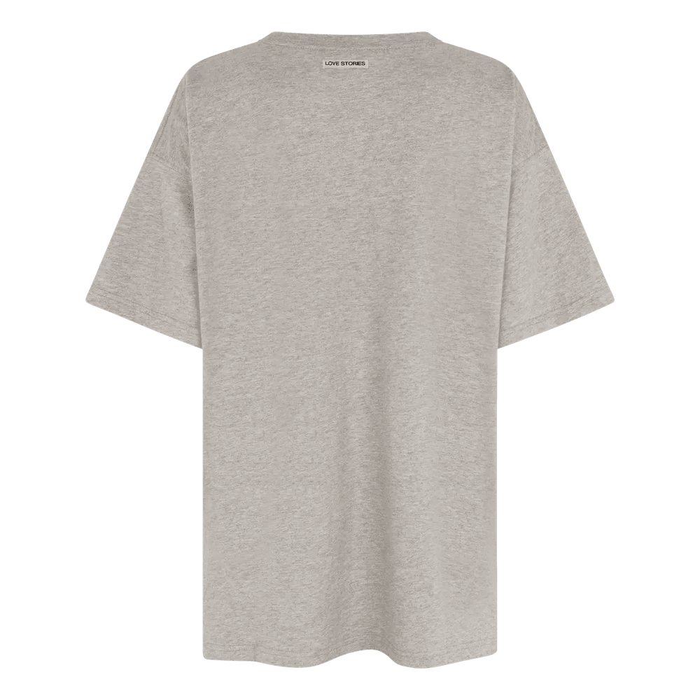 Love Stories Intimates Alba Shirt Grey - HEARTS Zandvoort