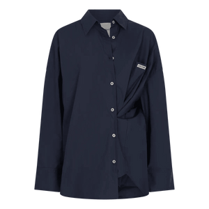 Love Stories Intimates Hailey Shirt Dark Blue - HEARTS Zandvoort