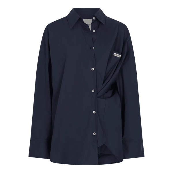 Love Stories Intimates Hailey Shirt Dark Blue - HEARTS Zandvoort