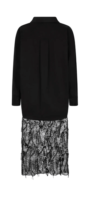 Love Stories Intimates Joey Dress Black - HEARTS Zandvoort