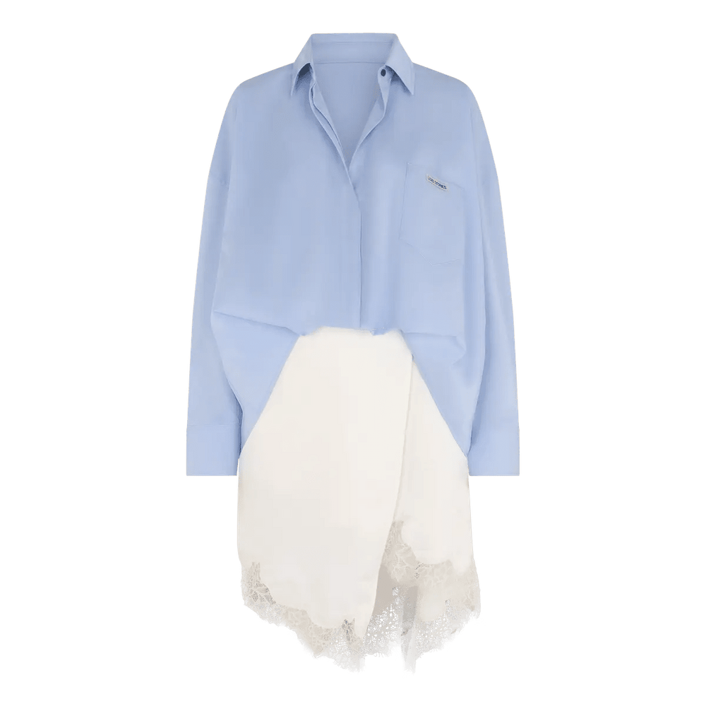 Love Stories Intimates Joey Dress Blue - HEARTS Zandvoort