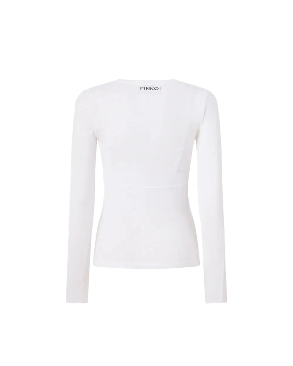 Pinko Asteroide Serafino Top White - My Store