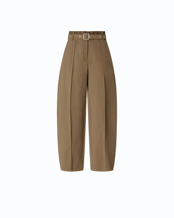 Pinko Barrel-Fit Trouser Green - HEARTS Zandvoort