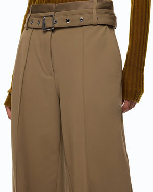 Pinko Barrel-Fit Trouser Green - HEARTS Zandvoort