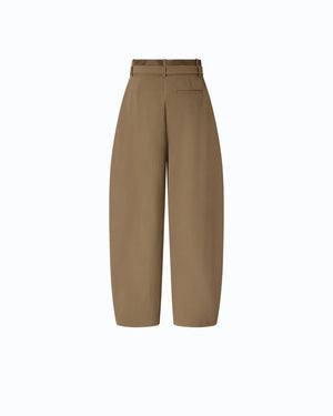 Pinko Barrel-Fit Trouser Green - HEARTS Zandvoort