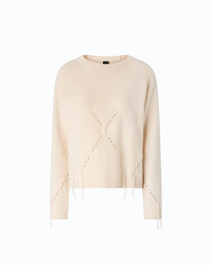 Pinko Berna Pull Beige - HEARTS Zandvoort