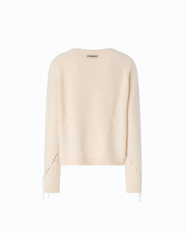 Pinko Berna Pull Beige - HEARTS Zandvoort