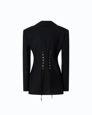 Pinko Blazer Black - HEARTS Zandvoort