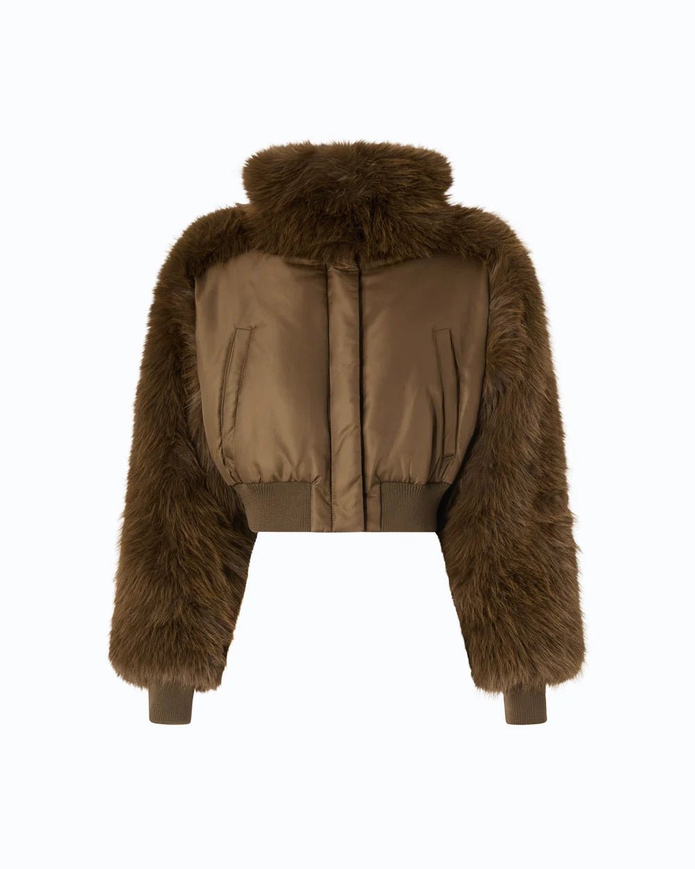 Pinko Bomberjacket Brown - HEARTS Zandvoort