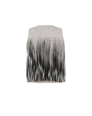 Pinko Boretto Gilet Black/White - My Store
