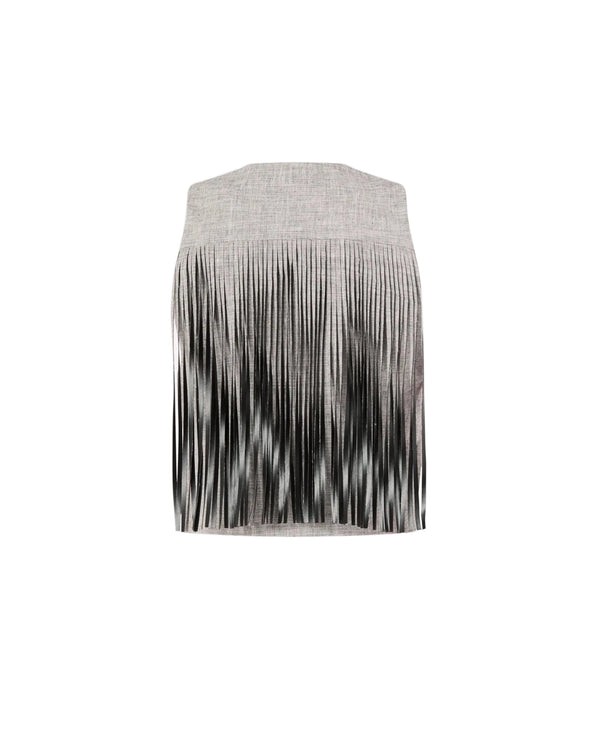 Pinko Boretto Gilet Black/White - My Store