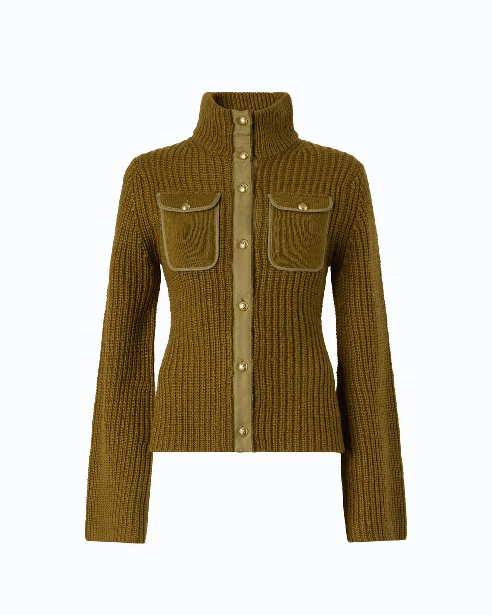 Pinko Cardigan Green - HEARTS Zandvoort