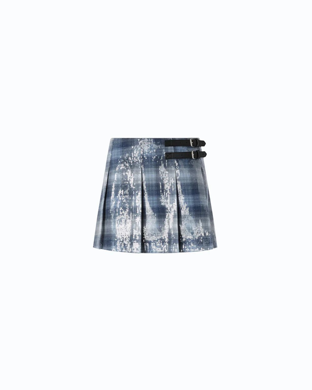 Pinko Checked Skirt With Sequins - HEARTS Zandvoort