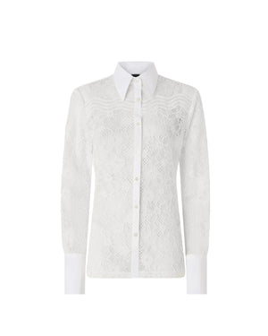 Pinko Coline Shirt White - My Store