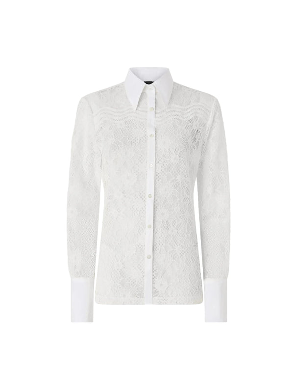 Pinko Coline Shirt White - My Store