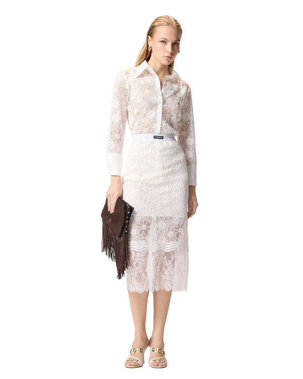 Pinko Coline Shirt White - My Store