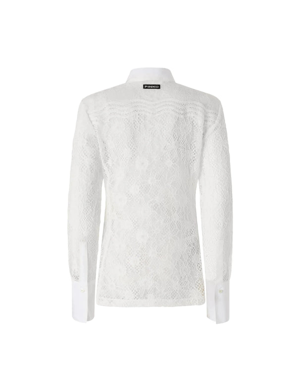 Pinko Coline Shirt White - My Store