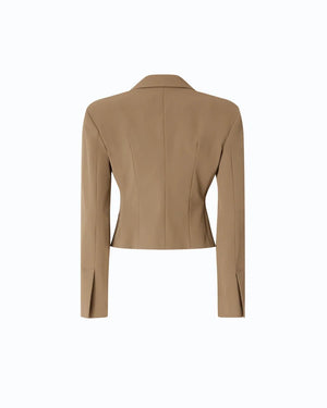 Pinko Cropped Blazer Green - HEARTS Zandvoort