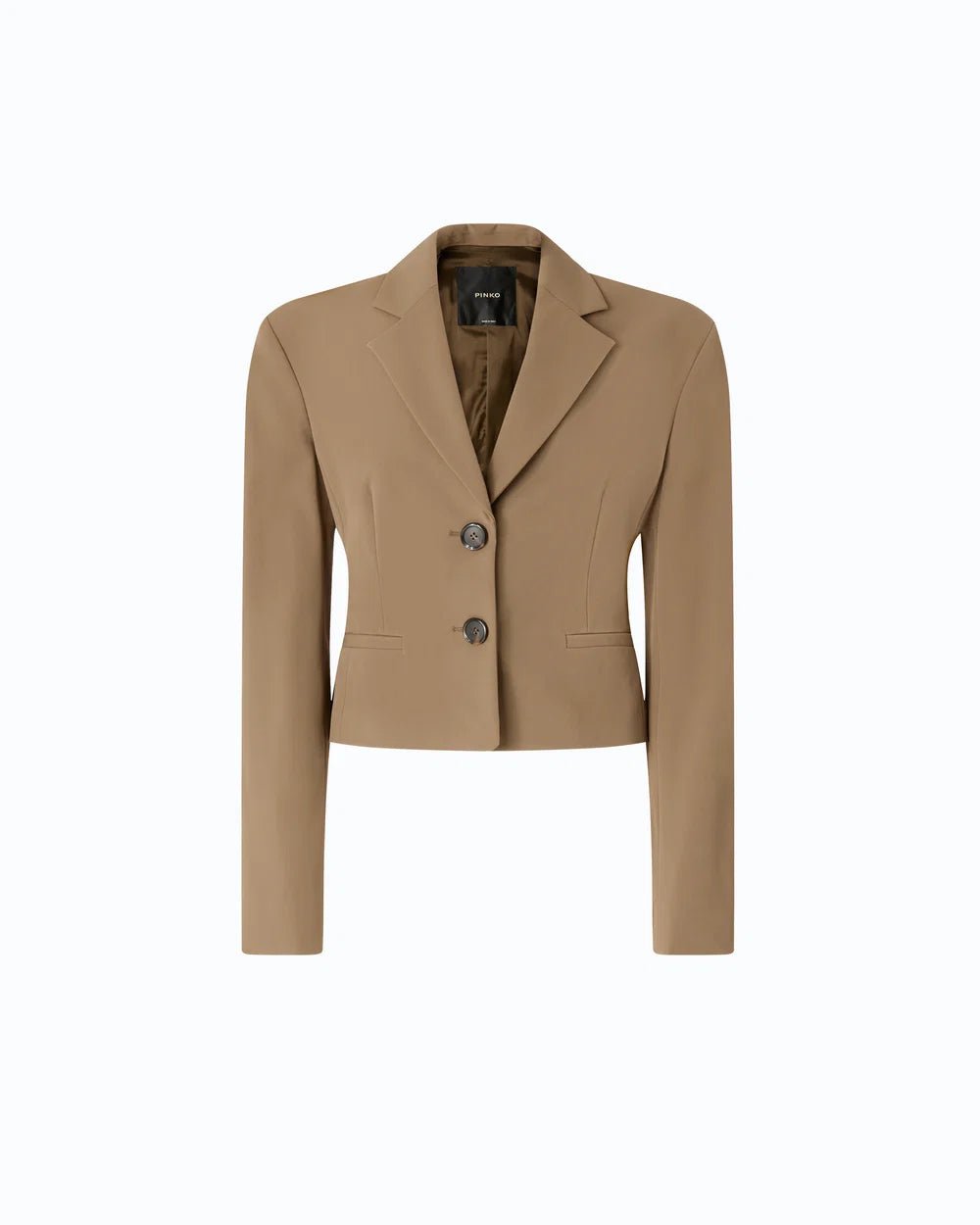 Pinko Cropped Blazer Green - HEARTS Zandvoort